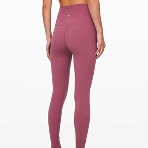 Lululemon Align Pink High Rise Pant Leggings 25" Size 4